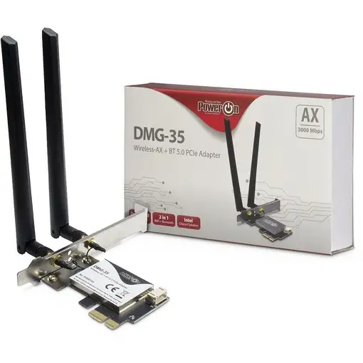 Inter-Tech DMG-35 Interno WLAN / Bluetooth 3000 Mbit/s