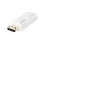 LogiLink CV0100 cambiador de género para cable DisplayPort HDMI Blanco