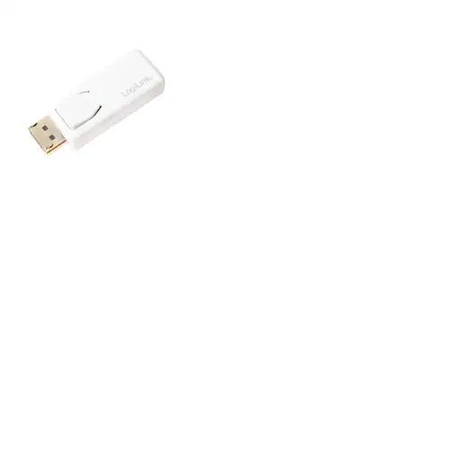 LogiLink CV0100 cambiador de género para cable DisplayPort HDMI Blanco