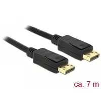 DeLOCK 84860 cable DisplayPort 7 m Negro