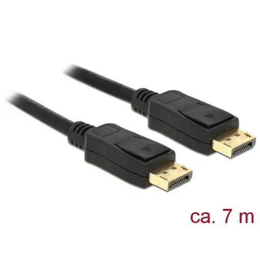 DeLOCK 84860 cable DisplayPort 7 m Negro