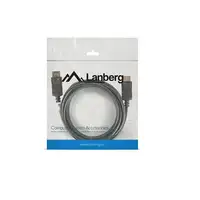 Lanberg CA-DPDP-10CC-0030-BK cable DisplayPort 3 m Negro