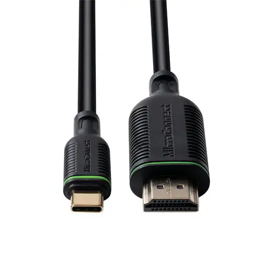 Microconnect MC-USBCDP2 adaptador de cable de vídeo 2 m USB Tipo C DisplayPort Neg