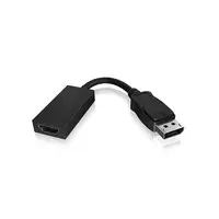 ICY BOX IB-AC508a DisplayPort HDMI Negro