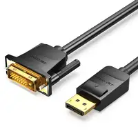 Vention Cable Conversor HAFBG/ DisplayPort Macho - DVI Macho/ 1.5m/ Negro