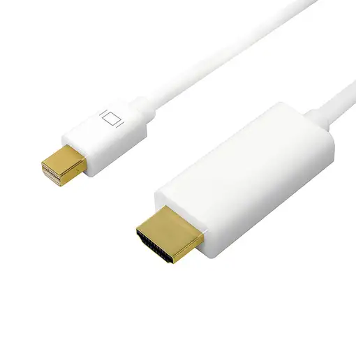 LogiLink CV0123 adaptador de cable de vídeo 2 m Mini DisplayPort HDMI tipo A (Está