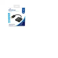 MediaRange MRCS177 adaptador de cable de vídeo 0,2 m DisplayPort HDMI Negro