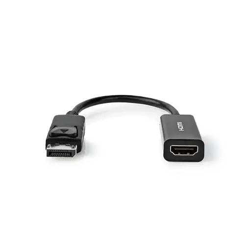 Nedis CCGT37150BK02 adaptador de cable de vídeo 0,2 m HDMI tipo A (Estándar) Displ