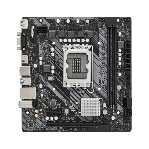 Asrock H610M-HDV Intel H610 LGA 1700 micro ATX