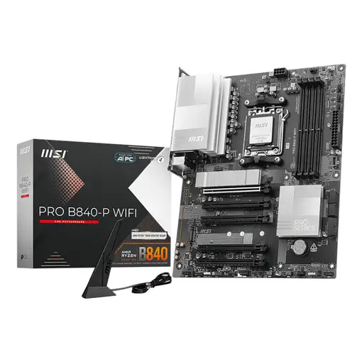 MSI PRO B840-P WIFI placa base AMD B840 Zócalo AM5 ATX