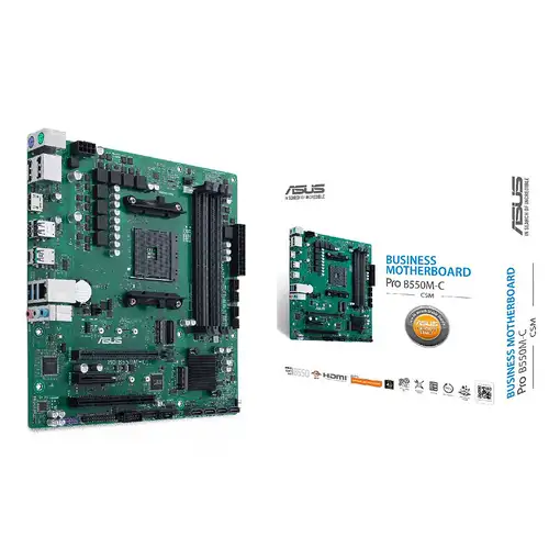 ASUS PRO B550M-C/CSM AMD B550 Zócalo AM4 micro ATX