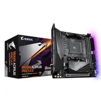 GIGABYTE B550I AORUS PRO AX Placa base - Procesadores AMD Ryzen 5000, VRM de 8 fas