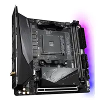 GIGABYTE B550I AORUS PRO AX Placa base - Procesadores AMD Ryzen 5000, VRM de 8 fas