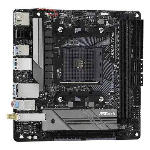 Asrock A520M-ITX/ac Zócalo AM4 micro ATX