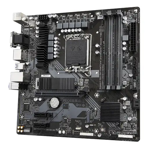 GIGABYTE B760M DS3H DDR4 Placa base - Soporta CPUs Intel Core de 14ª generación, V