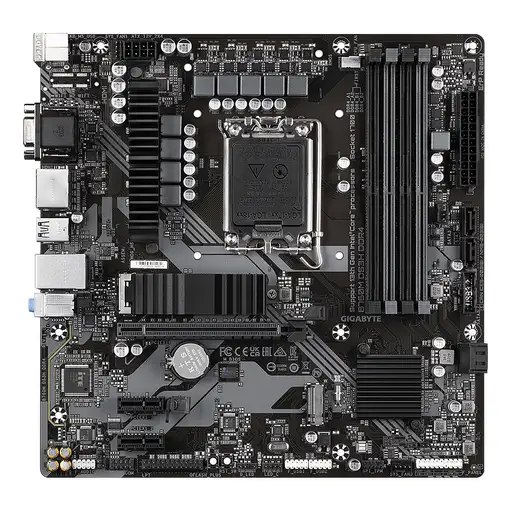 GIGABYTE B760M DS3H DDR4 Placa base - Soporta CPUs Intel Core de 14ª generación, V