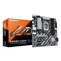 GIGABYTE B860M D3HP Placa base - CPUs Intel Core Ultra, VRM de 4+1+2+1 fases, hast