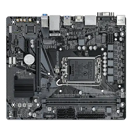 GIGABYTE H610M S2H V3 DDR4 placa base Intel H610 Express LGA 1700 micro ATX