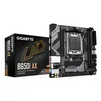 GIGABYTE B650I AX Placa base - AMD Ryzen serie 9000, VRM de 5+2+1 fases, hasta 640
