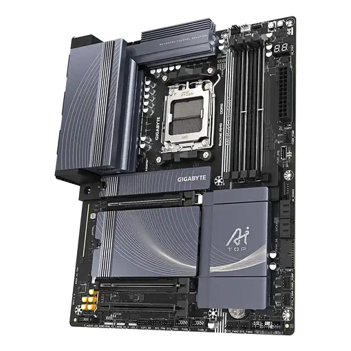 GIGABYTE B850 AI TOP Placa Base - Procesadores AMD Ryzen Serie 9000, 16+2+2 fases