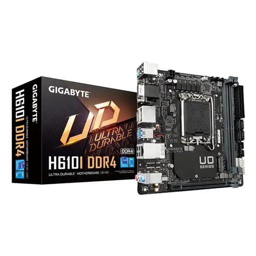 GIGABYTE H610I DDR4 placa base Intel H610 Express LGA 1700 mini ITX