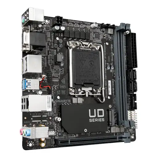 GIGABYTE H610I DDR4 placa base Intel H610 Express LGA 1700 mini ITX