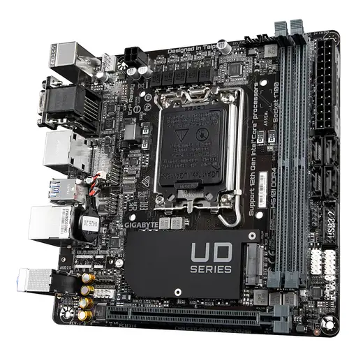 GIGABYTE H610I DDR4 placa base Intel H610 Express LGA 1700 mini ITX