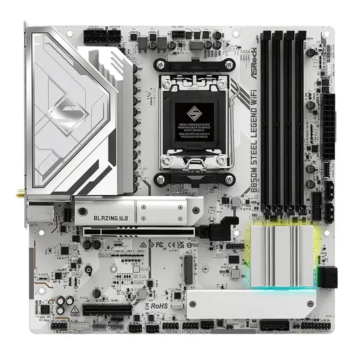 Asrock B850M Steel Legend WiFi AMD B850 Zócalo AM5 micro ATX