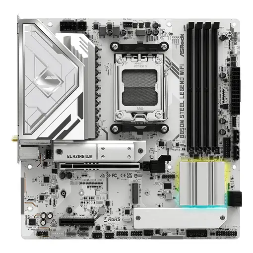 Asrock B850M Steel Legend WiFi AMD B850 Zócalo AM5 micro ATX