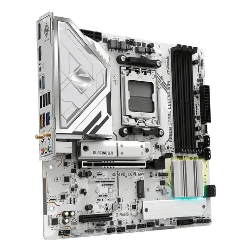Asrock B850M Steel Legend WiFi AMD B850 Zócalo AM5 micro ATX