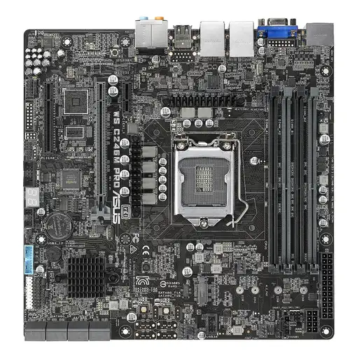 ASUS WS C246M PRO Intel C246 LGA 1151 (Zócalo H4) micro ATX
