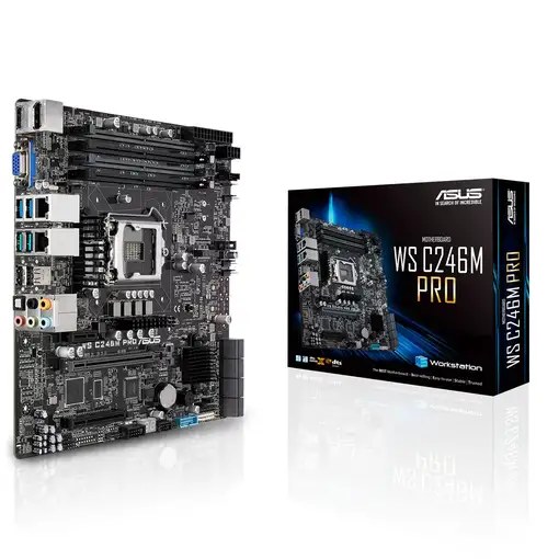 ASUS WS C246M PRO Intel C246 LGA 1151 (Zócalo H4) micro ATX