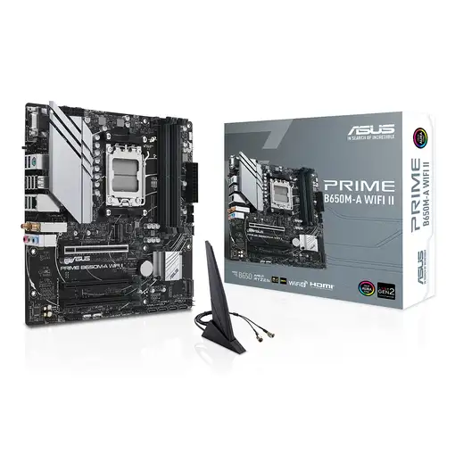 ASUS PRIME B650M-A WIFI II AMD B650 Zócalo AM5 micro ATX