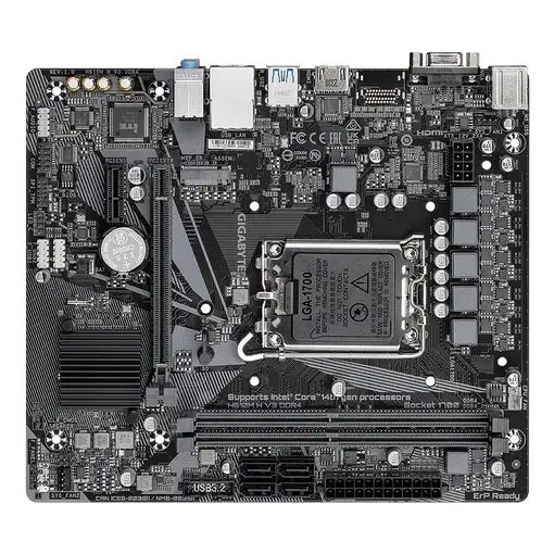 GIGABYTE H610M H V3 DDR4 placa base Intel H610 Express LGA 1700 micro ATX
