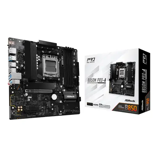 Asrock B850M Pro-A AMD B850 Zócalo AM5 micro ATX