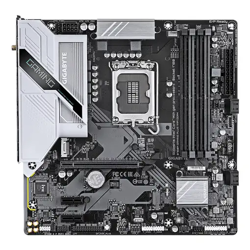 GIGABYTE B760M GAMING PLUS WIFI DDR4 Placa base - Compatible con procesadores Inte