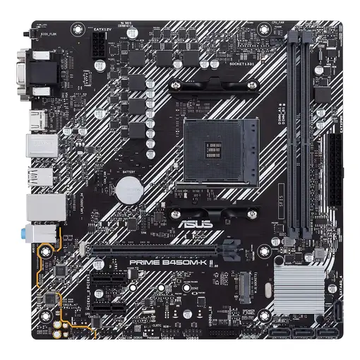 ASUS Prime B450M-K II AMD B450 Zócalo AM4 micro ATX