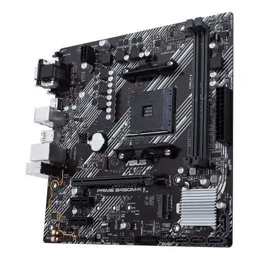 ASUS Prime B450M-K II AMD B450 Zócalo AM4 micro ATX