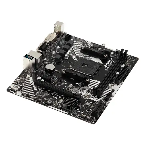 Asrock B450M-HDV R4.0 AMD B450 Zócalo AM4 micro ATX