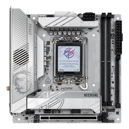 MSI MPG Z890I EDGE TI WIFI placa base Intel Z890 LGA 1851 (Socket V1) mini ITX