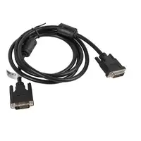 Lanberg CA-DVID-10CC-0018-BK cable DVI 1,8 m DVI-D Negro