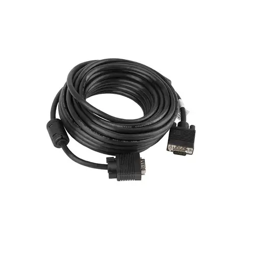 Lanberg CA-VGAC-10CC-0100-B cable VGA 10 m VGA (D-Sub) Negro