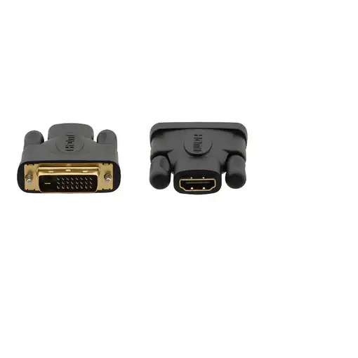 Kramer Electronics 99-9497001 cambiador de género para cable DVI–D HDMI Negro, Oro