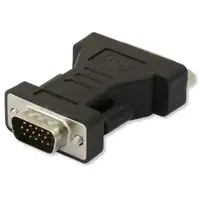 Techly DVI - VGA F/M DVI-I Negro