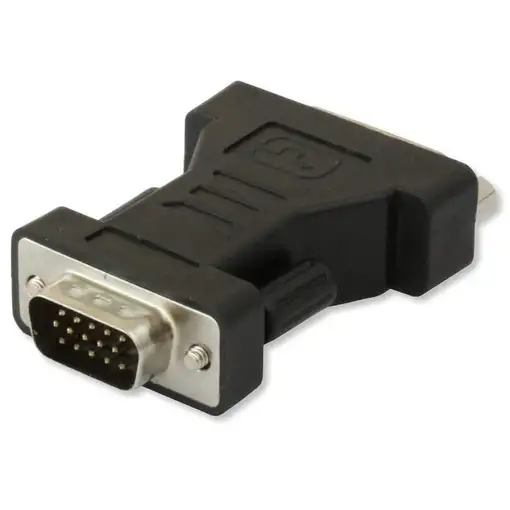 Techly DVI - VGA F/M DVI-I Negro