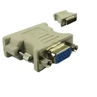 Microconnect MONCJ cambiador de género para cable DVI-D HD15 Gris