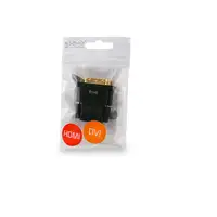 Savio CL-21 cambiador de género para cable DVI HDMI Negro