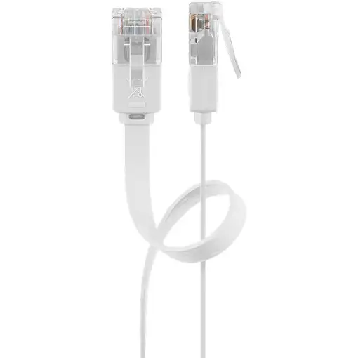 Goobay 95156 cable de red Blanco 10 m Cat6 U/UTP (UTP)