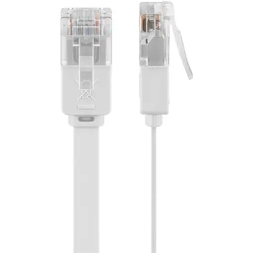 Goobay 95156 cable de red Blanco 10 m Cat6 U/UTP (UTP)
