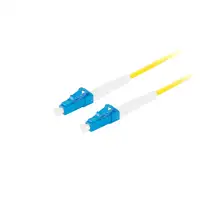Lanberg FO-LULU-SS11-0020-YE Cable de fibra óptica e InfiniBand 2 m LC Amarillo